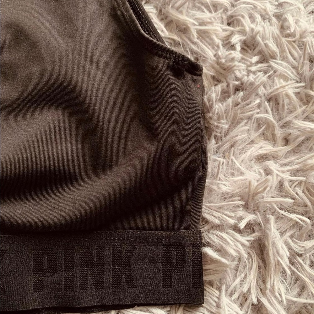 Pink Sports Bra